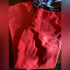 Pink greys anatomy scrub pants